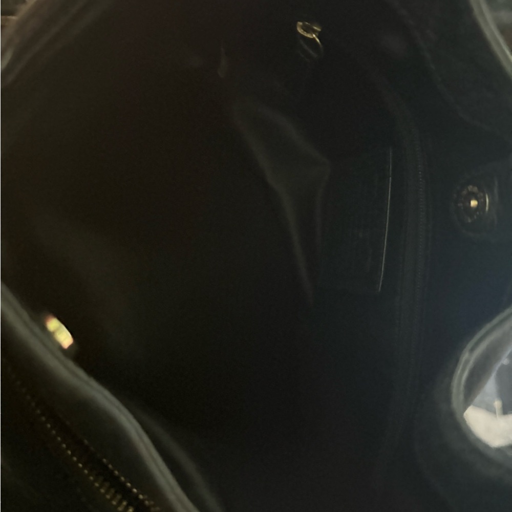 Coach Campbell Hobo Shoulder Bag with Gold Buckle Black Leather - Picture 14 of 14